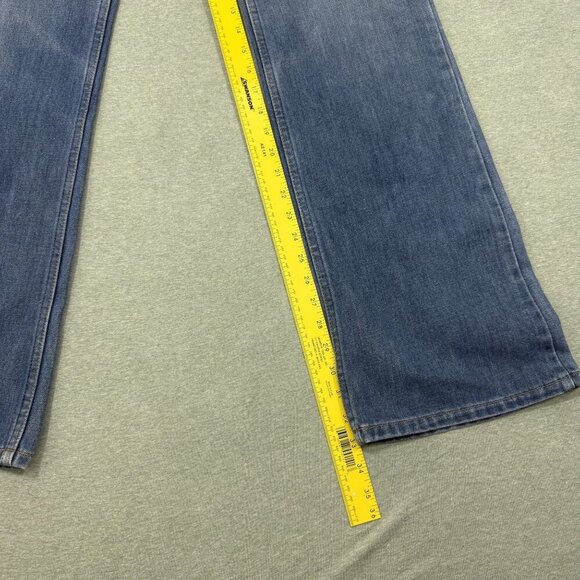 Levis 517 Vintage 70s Pristine USA Orange Tab Bootcut Flare Blue Jeans 34x34 - Picture 2 of 11